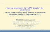 How we implemented an LDAP directory for Laboratories