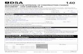 Form DSA 140: Application for Approval of Construction ...