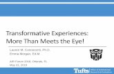 Transformative Experiences: More Than Meets the Eye!