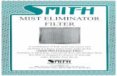 MIST ELIMINATOR FILTER A combination of both mesh and ...