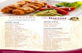 STARTERS - Harvest Caterers