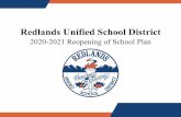 2020-2021 Reopening of School Plan - RedlandsUSD