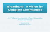 Broadband: A Vision for Complete Communities