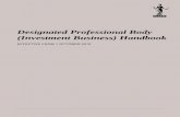 Designated Professional Body (Investment Business) Handbook
