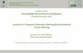 Lecture notes Knowledge Discovery in Databases