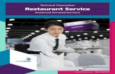 Technical Description Restaurant Service