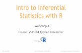 Intro to Inferential Statistics with R