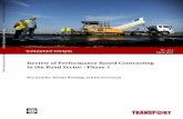 Review of Performance Based Contracting in the Road Sector ...