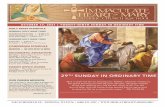 Bulletin - October 17, 2021 - 29th Sunday in Ordinary Time