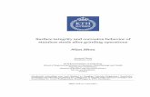 Surface integrity and corrosion behavior of stainless ...