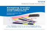 Keeping insulin treatment safe and effective
