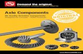 Axle Components - Zumbrota Drivetrain