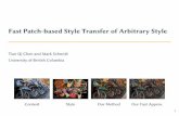 Fast Style Transfer Slides - Department of Computer ...