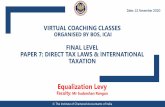 Equalization Levy