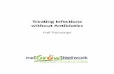 Treating Infections without Antibiotics