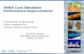 VERA-CS Performance Improvements