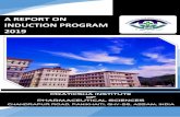 A REPORT ON INDUCTION PROGRAM 2019 - pratiksha-edu.in