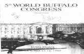 5th WORLD BUFFALO CONGRESS