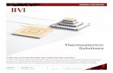 Thermoelectric Solutions - II-VI Incorporated