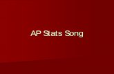 AP Stats Song - wtps.org