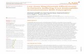 Brief Communication Low-Dose Mepolizumab Effectiveness in ...