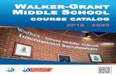 Walker Grant Middle School - cityschools.com
