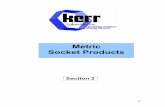 Metric Socket Products