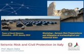 Seismic Risk and Civil Protection in Italy