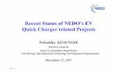 Recent Status of NEDO’s EV Quick Charger related Projects