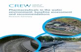 Pharmaceuticals in the water environment ... - crew.ac.uk