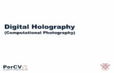Digital Holography - khu.ac.kr