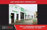 OFF MARKET INVESTMENT OPPORTUNITY NNN ... - Lee\West LA