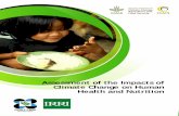 Assessment of the Impacts of Climate Change on Human ...