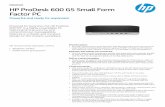 Factor PC HP ProDesk 600 G5 Small Form - Bechtle