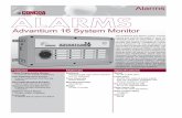 Alarms Advantium 16 System Monitor - CONCOA