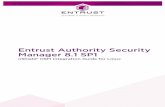 Entrust Authority Security Manager 8.1 for Linux