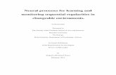 Neural processes for learning and monitoring sequential ...