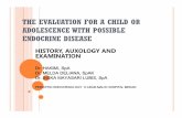 K-52 THE EVALUATION FOR A CHILD OR ADOLESCENCE WITH …