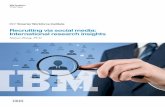 Recruiting via social media - IBM