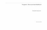 Vyper Documentation