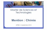 Mention : Chimie