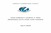 2020 ENERGY (SUPPLY AND DEMAND) OUTLOOK FOR GHANA …