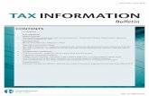 Tax information Bulletin - IRD