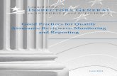 Good Practices for Quality Assurance Reviewers: Monitoring ...