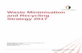 Waste Minimisation and Recycling Strategy 2017