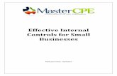 Effective Internal Controls for Small Businesses