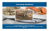 Canning Seafood - OSU Extension Catalog