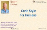 18-642 Code Style for Humans - ECE:Course Page