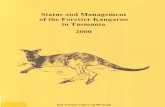 Status and Management of the Forester Kangaroo in Tasmania ...