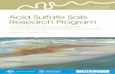 Acid Sulfate Soils Research Program